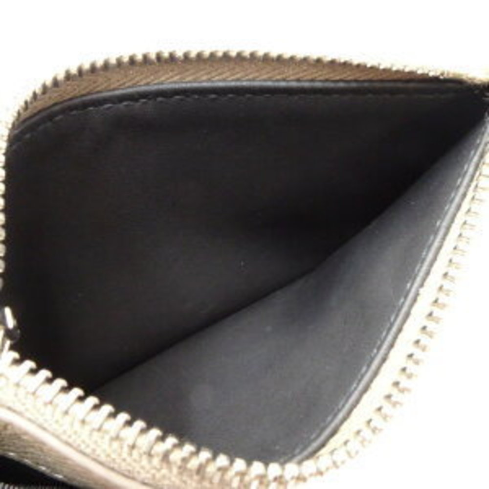 BALENCIAGA Coin Case Card Calf Greige - Picture 2 of 5